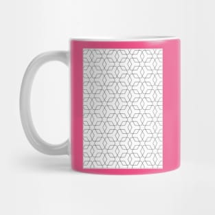 Hexagon Geometry Mug